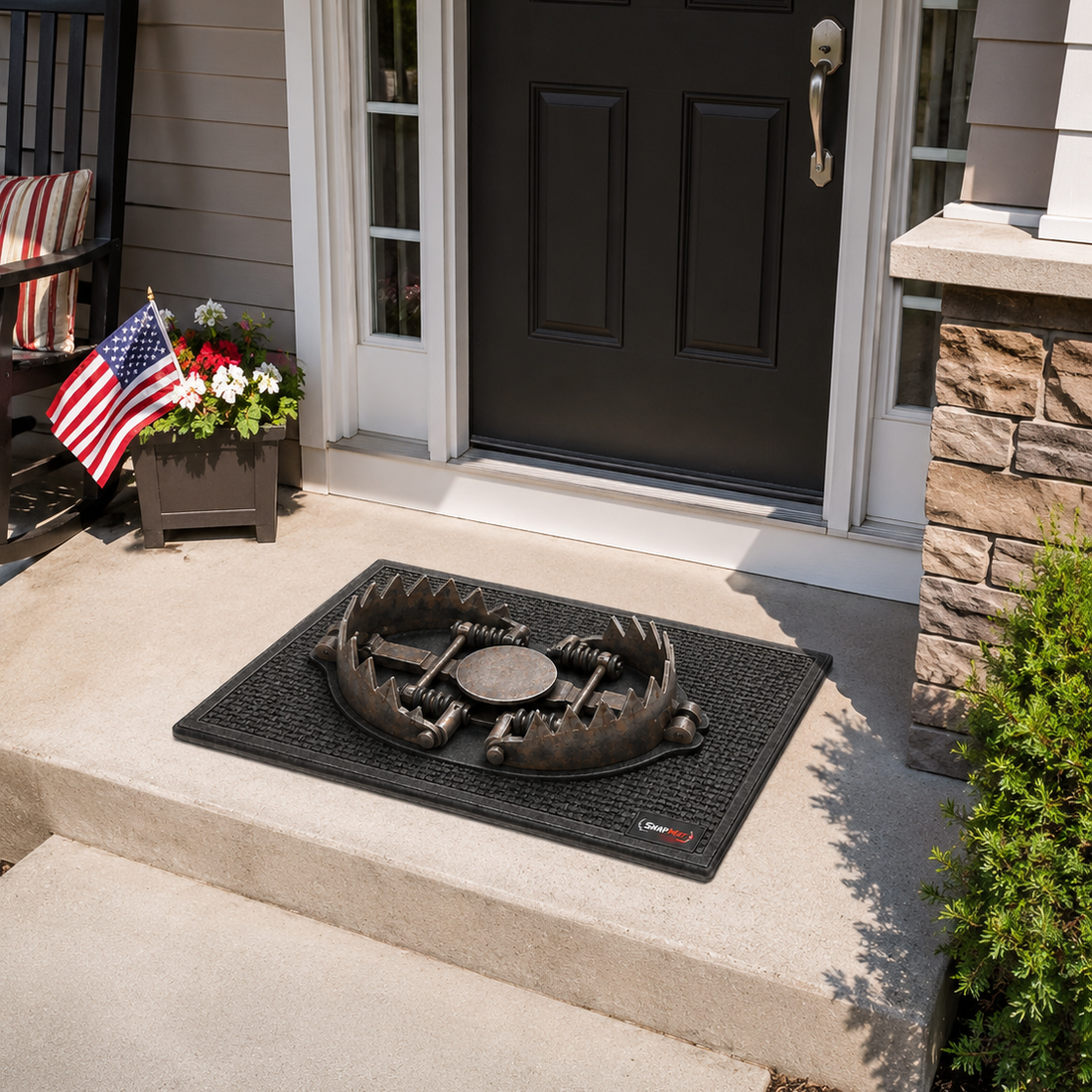 3D Realistic Trap Door Prank Mat