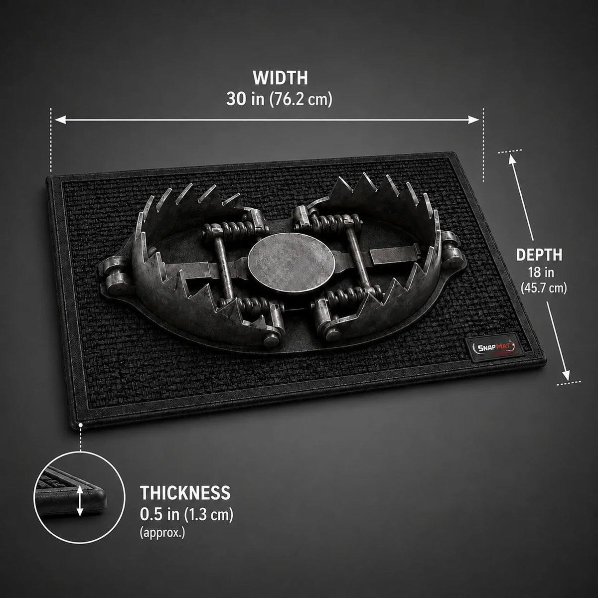 3D Realistic Trap Door Prank Mat